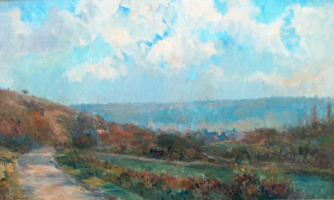 Paysage à Hondouville - Albert Lebourg